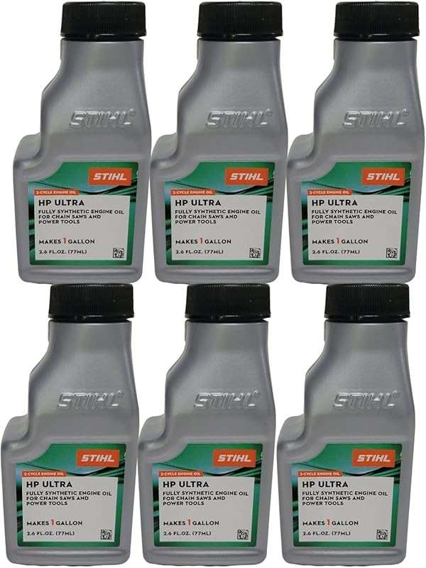 STIHL 1 Gallon High Performance Ultra 2-Cycle Engine Oil Mix - 6 Pack