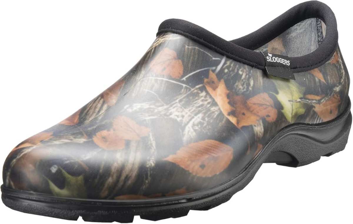 Sloggers Men's USA Made Waterproof Camo Garden & Work Shoes with Comfo