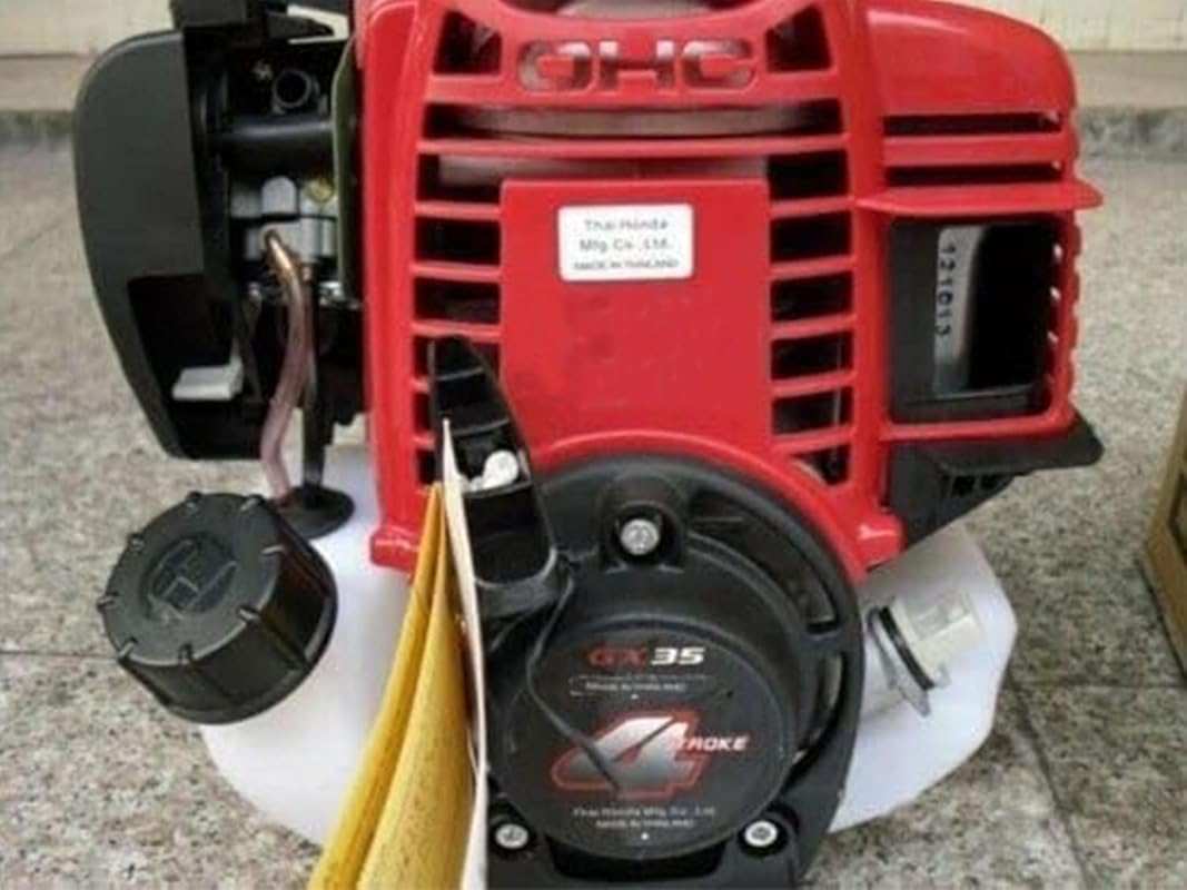 GX35 4-Stroke Petrol Engine for Brush Cutter, Powerful 35.8cc Gasoline