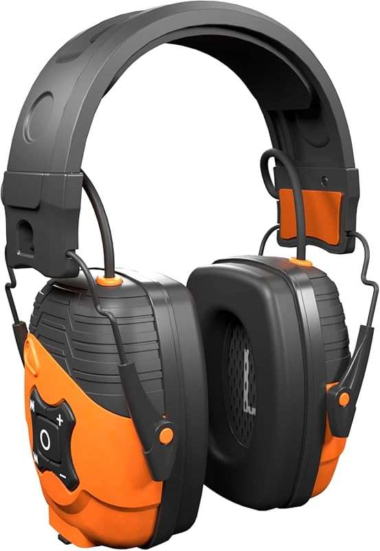 ISOtunes LINK OSHA Approved Bluetooth Earmuffs for Work and Constructi