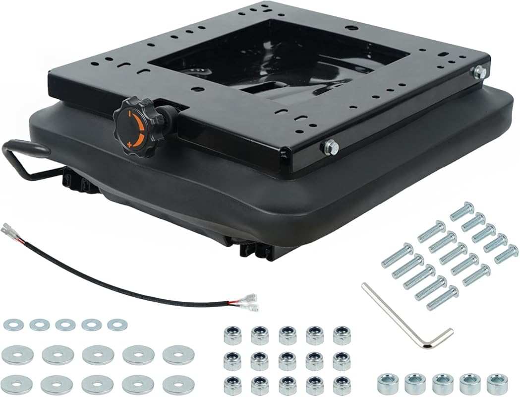 Universal Suspension Seat Slider Track Kit for Zero Turn Mowers and Tr