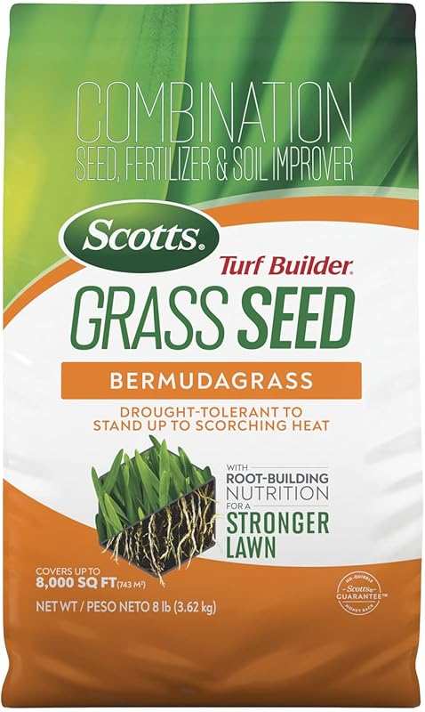 Scotts Turf Builder Bermudagrass Seed: Drought-Tolerant Lawn Seed with