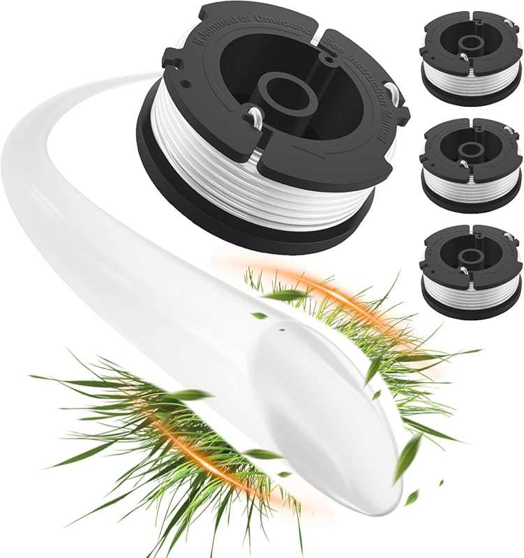 GreatBuddy AF-100 3 Pack Weed Eater String 30ft 0.065 Inch for Black D