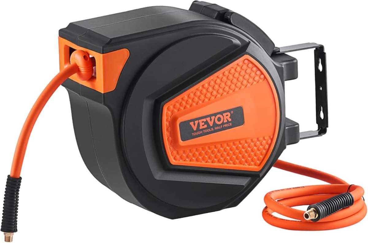VEVOR Retractable Air Hose Reel, 3/8