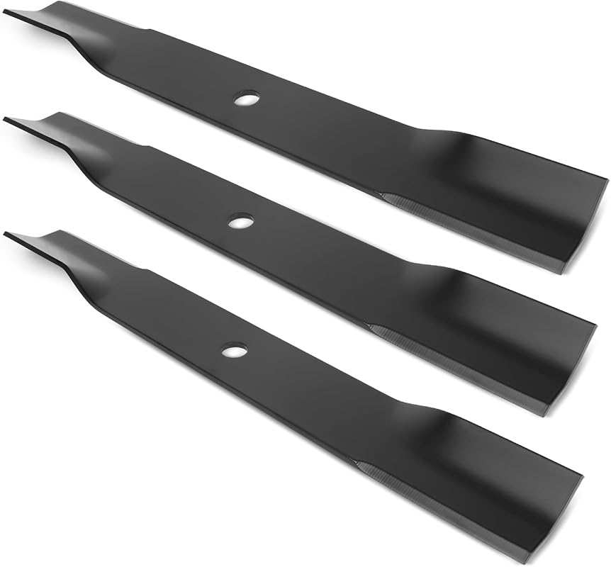 Set of 3 High Lift Mower Blades for Toro TimeCutter 50