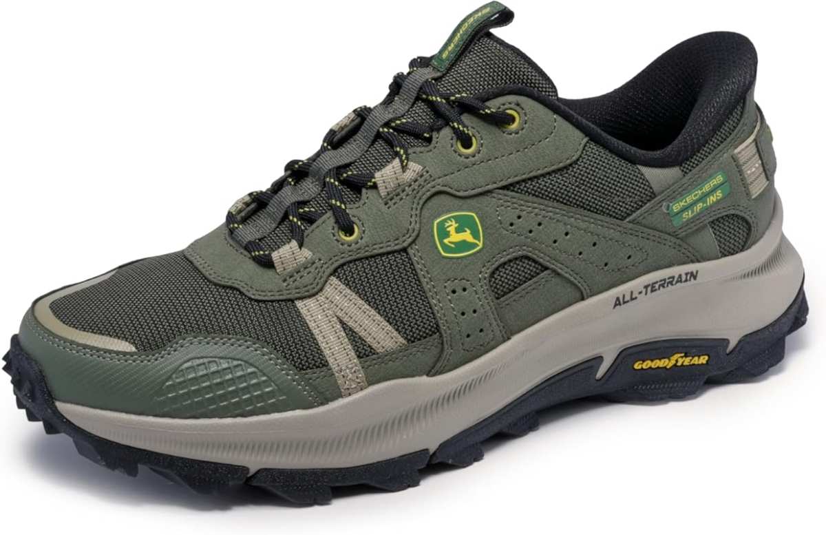 Skechers Men's John Deere Equalizer 5.0 Trail Harvester Lace Up Hiking