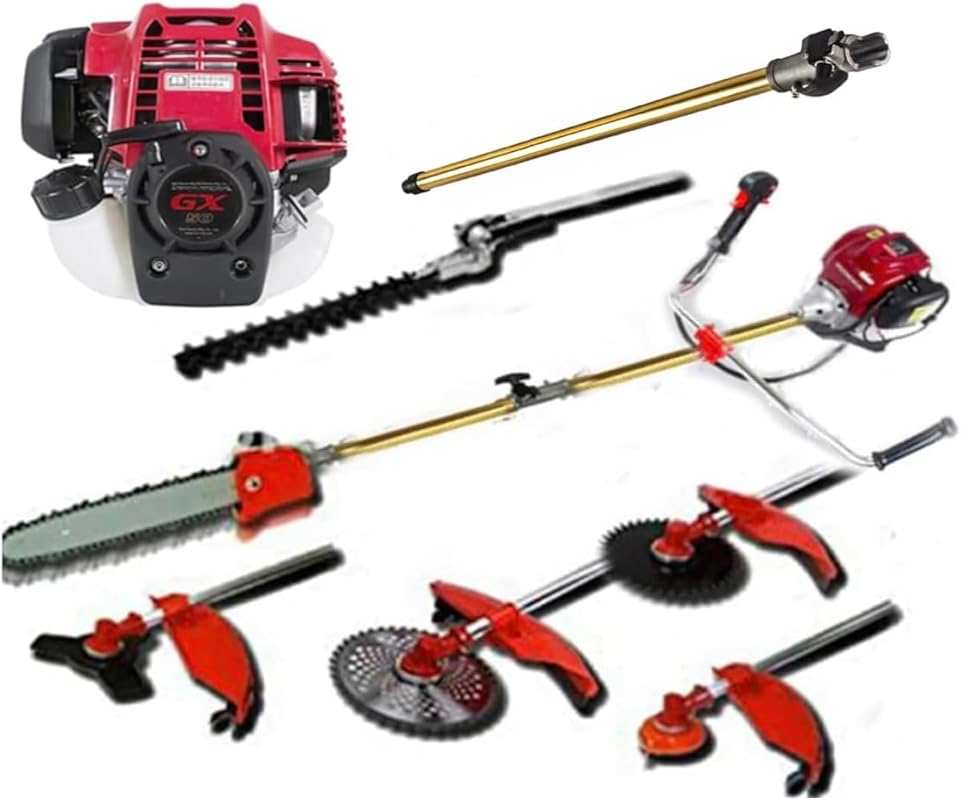 GX50 4-Cycle Gas Grass Strimmer/Brush Cutter with Extend Pole