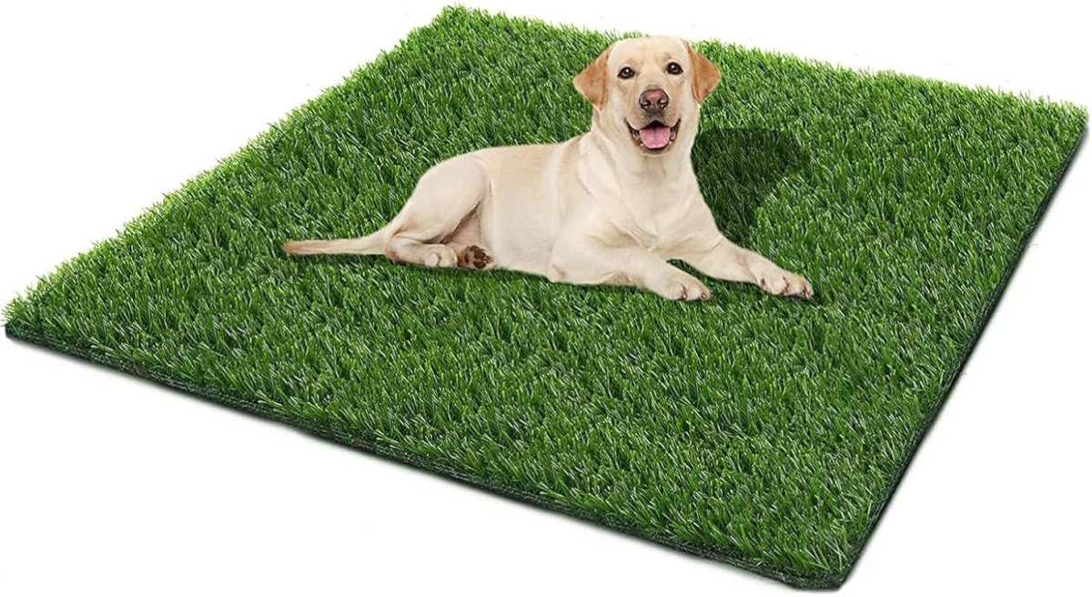 51.2x31.5in Fake Grass Dog Pad: Realistic Artificial Pee Pad for Puppi