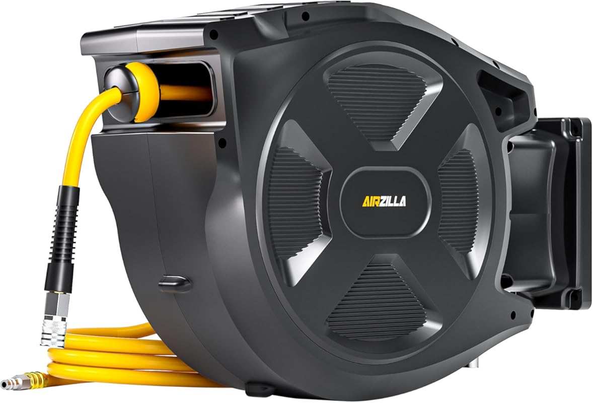 Retractable Air Hose Reel, 3/8