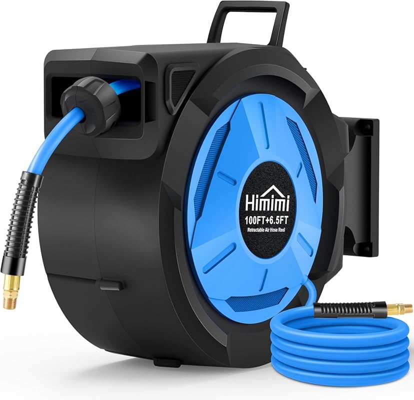 Retractable Air Hose Reel, 3/8