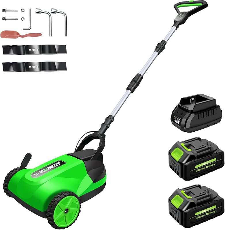 Cordless Electric Lawn Mower: Lightweight Mini with Brushless Motor & 
