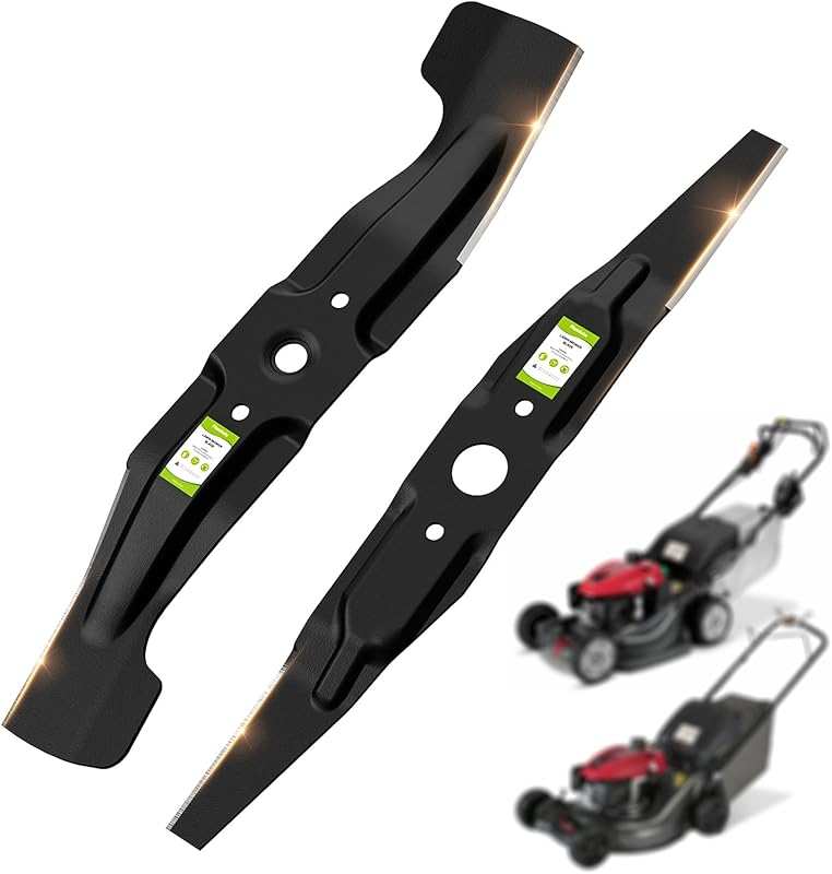 21 Inch High Lift Mulching Lawn Mower Blades for Honda HRR216, HRX217 