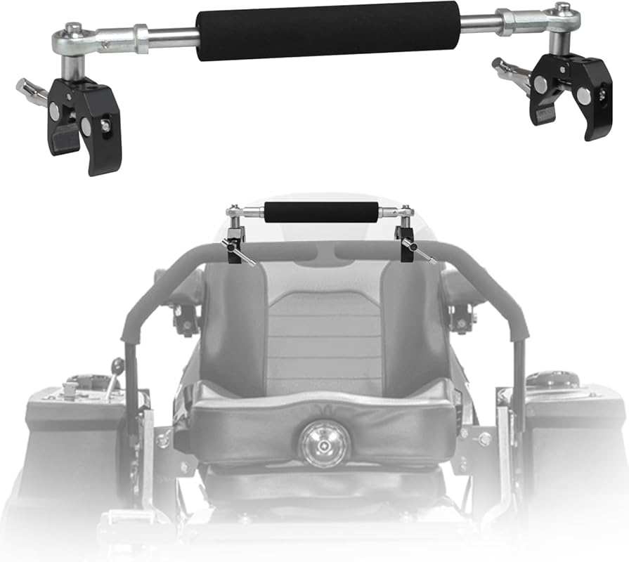 Zero-Turn Mower Steering Bar with Quick-Release, Single-Hand Control H