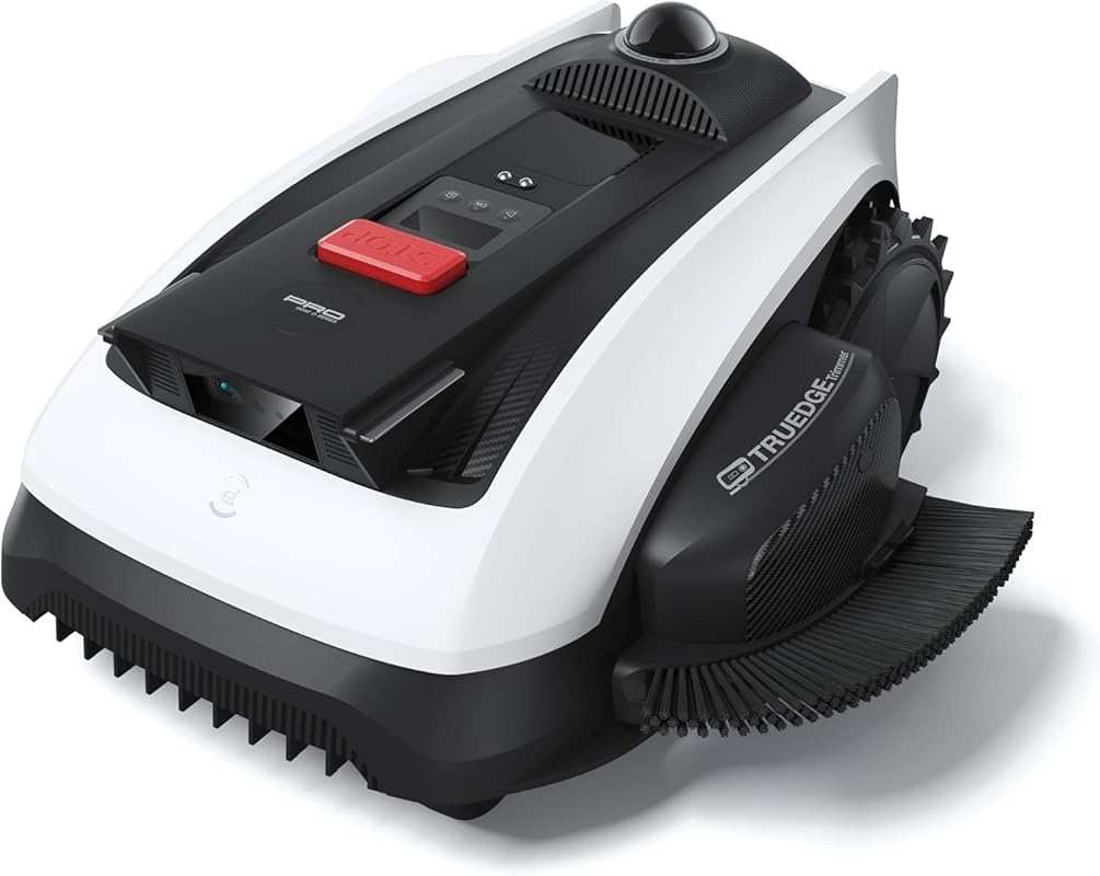 ECOVACS Goat O1000 LiDAR PRO Robot Lawn Mower: TruEdge Trimmer, Wire-F