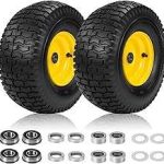 2 15x6.00-6 Tubeless Lawn Mower Tire