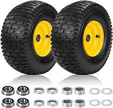 2 15x6.00-6 Tubeless Lawn Mower Tire