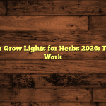 5 Best Indoor Grow Lights for Herbs 2026: That Actually Work