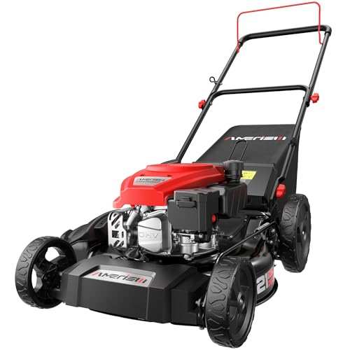AMERISUN 21-Inch 3IN1 Gas Push Lawn