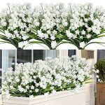 ArtBloom 8 Bundles Outdoor Artificial Fake