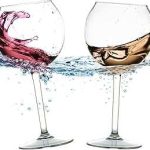 BubbleWally Floating Wine Glasses Pool (18