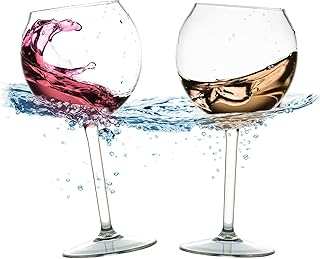 BubbleWally Floating Wine Glasses Pool (18