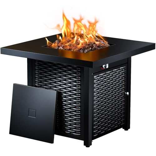 Ciays 28 Inch Propane Fire Pit
