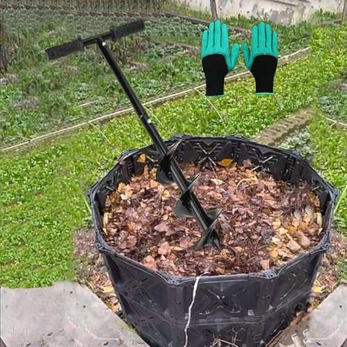 Compost Turning Tool Stirring Aerator Turner