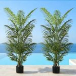 FloraFairy 6FT Tall Artificial Palm Trees