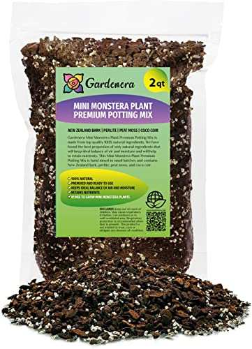GARDENERA Mini Monstera Soil Mix