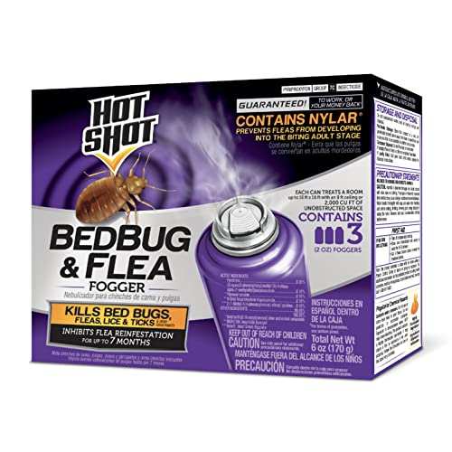 Hot Shot BedBug Flea Fogger 3