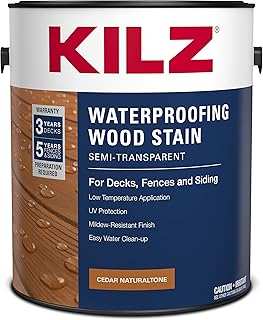 KILZ Waterproofing Wood Stain