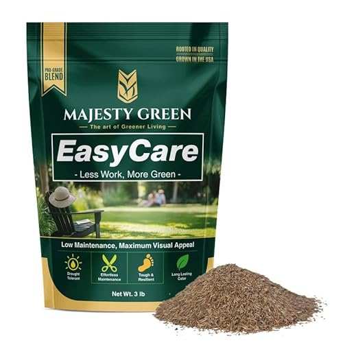 Majesty Green EasyCare Low-Maintenance Grass Seeds