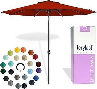Midtown Umbrellas 10-Year-No-Fade 9 Ft Patio