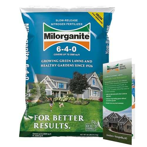 Milorganite All-Purpose Eco-Friendly Slow-Release Nitrogen