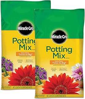 Miracle-Gro Potting Mix Container Plants Flowers