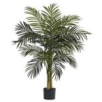 Nearly Natural 4ft Golden Cane Palm