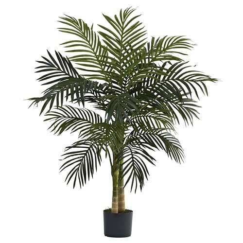 Nearly Natural 4ft Golden Cane Palm