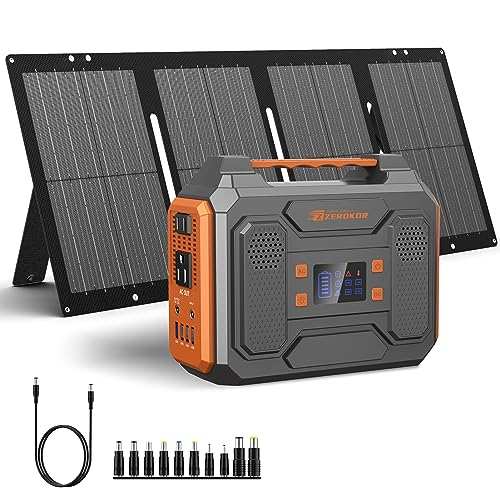 Portable Solar Generator 300W Power Station