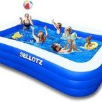 SELLOTZ Inflatable Pool Kids Adults