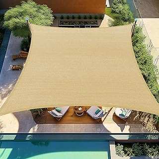 Shade&Beyond Sun Shade Sail Canopy Curved