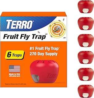 Terro Fruit Fly Traps Indoors (6