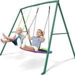 Trekassy 440lbs Capacity Swing Sets Backyard