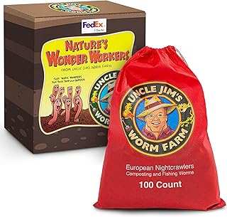 Uncle Jim's Worm Farm 100 Count