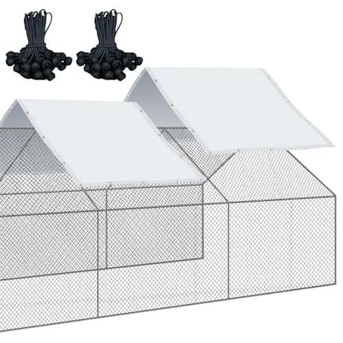 VitalCozy 2 Chicken Coop Cover Waterproof