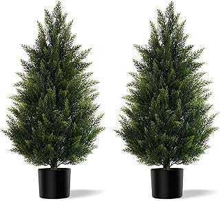 Vitalismo Artificial Topiary Cedar Trees 3FT