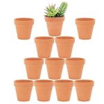 Yishang 2.5 inch Terracotta Pots Drainage