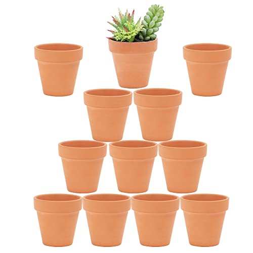 Yishang 2.5 inch Terracotta Pots Drainage