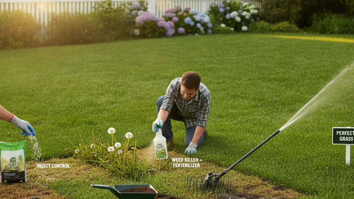Common Lawn Pains and How to Fix Them
