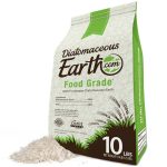 diatomaceous earth powder close up