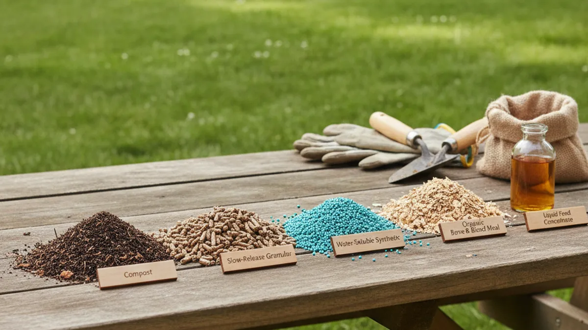 Different Fertilizer Types to Consider